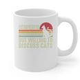 Introverted But Willing To Discuss Cats Kitten Pet Lover Graphic Print Coffee Mug Introverted But Willing To Discuss Cats Kitten Pet Lover Graphic Print Coffee Mug