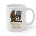 Introverted But Willing To Discuss Nephilim Graphic Print Coffee Mug Introverted But Willing To Discuss Nephilim Graphic Print Coffee Mug