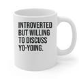 Introverted Yoyo Toy Player Yo-Yo Introvert Graphic Print Coffee Mug Introverted Yoyo Toy Player Yo-Yo Introvert Graphic Print Coffee Mug