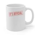 It's Official I'm The Favorite Daughter From Dad Mom Graphic Print Coffee Mug