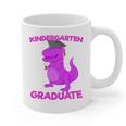 Kids Kindergarten Graduation Idea For Girls Dinosaur Graphic Print Coffee Mug