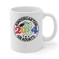 Kindergarten Graduation 2024 Graduate Last Day Of School Graphic Print Coffee Mug