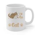 Kitty Pet Lover Introvert Person Cats Show Family Member Graphic Print Coffee Mug