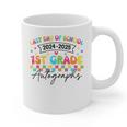 Last Day Of School Autograph 1st Grade Graduation Boys Girls Graphic Print Coffee Mug