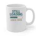 Still Loading Since 1999 Retro Tech Nostalgia Premium Tri-Blend Graphic Print Coffee Mug