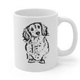 Long Hair Dachshund Lover Doxie Mom Dad Cute Wiener Dog Small Graphic Print Coffee Mug Long Hair Dachshund Lover Doxie Mom Dad Cute Wiener Dog Small Graphic Print Coffee Mug