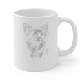 Long Haired Chihuahua Dog For Men Women Dog Mom Dad Graphic Print Coffee Mug