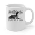 Loon Bird Pun Leave Me A Loon Nature For Introverts Graphic Print Coffee Mug Loon Bird Pun Leave Me A Loon Nature For Introverts Graphic Print Coffee Mug