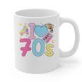 I Love 70's Retro Style Nostalgia Vibe 1970's Party Premium Tri-Blend Graphic Print Coffee Mug I Love 70's Retro Style Nostalgia Vibe 1970's Party Premium Tri-Blend Graphic Print Coffee Mug