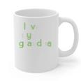 I Love My Grandpa Shirt For Boys Dad Papa Fathers Day Tee Graphic Print Coffee Mug