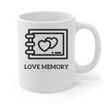 Love Memory Is a Timeless Piece Graphic Print Coffee Mug