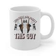 Marvel Deadpool Father's Day Who Tells Dad Jokes This Guy Graphic Print Coffee Mug Marvel Deadpool Father's Day Who Tells Dad Jokes This Guy Graphic Print Coffee Mug