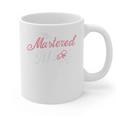 Master's Graduation Shirt For Women Mastered It Tee Graphic Print Coffee Mug
