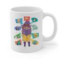 Meme Magic Introvert Anti People Social Media Meme Lovers Graphic Print Coffee Mug