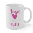 Memory Of My Aunt I Was Her Angel Now She Is Mine Heaven Graphic Print Coffee Mug