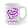 In My Memory Of My Grandpa PANCREATIC CANCER AWARENESS Graphic Print Coffee Mug