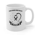 In Memory Of Uncle Melanoma Cancer Awareness Memorial Graphic Print Coffee Mug