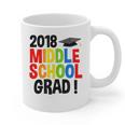 Middle School Graduation Class Of 2018 Shirt Graphic Print Coffee Mug