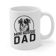 Mini Aussie Dad Dog Owner For Men Dad Christmas Graphic Print Coffee Mug