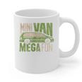 Mini Van Mega Fun Mom Dad T-Shirt Graphic Print Coffee Mug