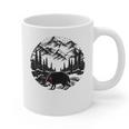Monster Squonk In Forest Folklore Cryptid Introvert Graphic Print Coffee Mug Monster Squonk In Forest Folklore Cryptid Introvert Graphic Print Coffee Mug
