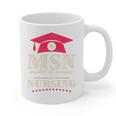 Msn Master Of Science In Nursing College Graduation Premium Tri-Blend Graphic Print Coffee Mug