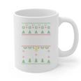 No Hugs Introvert Ugly Christmas Sweater Style Graphic Print Coffee Mug No Hugs Introvert Ugly Christmas Sweater Style Graphic Print Coffee Mug