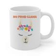 No Prob Llama Birthday Graduation Women Kids Girls Graphic Print Coffee Mug