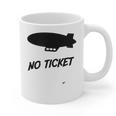 No Ticket Jones 80's Nostalgia Graphic Print Coffee Mug