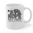 Nope Not Today Tomorrow's Not Looking Good Either Introverts Graphic Print Coffee Mug Nope Not Today Tomorrow's Not Looking Good Either Introverts Graphic Print Coffee Mug