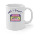 Nostalgia 1980s 80s 90s Costume Party Never Forget Graphic Print Coffee Mug