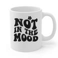 Not In The Mood Anti Social Introvert Sarcastic Retro Graphic Print Coffee Mug Not In The Mood Anti Social Introvert Sarcastic Retro Graphic Print Coffee Mug