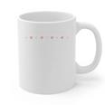 Nurse Practitioner Valentines Day NP Graduation Love Hearts Graphic Print Coffee Mug