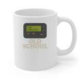 Old School 90s Pager Retro Nostalgia Vintage Tech Gen Graphic Print Coffee Mug Old School 90s Pager Retro Nostalgia Vintage Tech Gen Graphic Print Coffee Mug