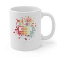 Old-School Hip Hop 80's 90's Style Music Cassette Nostalgia Graphic Print Coffee Mug