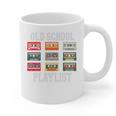 Old School Playlist Nostalgia Vibes Cassette Graphic Print Coffee Mug Old School Playlist Nostalgia Vibes Cassette Graphic Print Coffee Mug