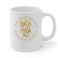 One Dad To Rule Them All Fantasy Nerd Dad Graphic Graphic Print Coffee Mug