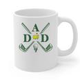 Par Dad Golf Matching Golfing Quote Party Pocket Graphic Print Coffee Mug