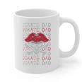 Pirate Dad Skull And Crossbones Tampa Gasparilla Captain Graphic Print Coffee Mug
