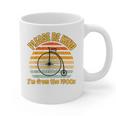 Please Be Kind I'm From The 1900s Penny Farthing Graphic Print Coffee Mug