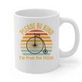 Please Be Kind I'm From The 1900s Penny Farthing Premium Graphic Print Coffee Mug