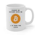 Please Be Patient With Me I'm From The 1900s Bitcoin Premium Graphic Print Coffee Mug