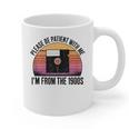 Please Be Patient With Me I'm From The 1900s Floppy Disk Graphic Print Coffee Mug
