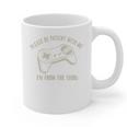 Please Be Patient With Me I'm From The 1900s Gamer Premium Tri-Blend Graphic Print Coffee Mug Please Be Patient With Me I'm From The 1900s Gamer Premium Tri-Blend Graphic Print Coffee Mug