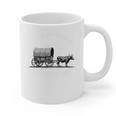 Please Be Patient I'm From The 1900s Oxen And Wagon Premium Graphic Print Coffee Mug Please Be Patient I'm From The 1900s Oxen And Wagon Premium Graphic Print Coffee Mug