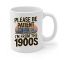Please Be Patient I'm From The 1900s Retro Computer Premium Graphic Print Coffee Mug