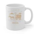 Please Be Patient I'm From The 1900s Retro Pixel Horse Wagon Premium Graphic Print Coffee Mug