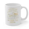 Please Be Patient With Me I'm From The 1900s Retro Raglan Baseball Tee Graphic Print Coffee Mug Please Be Patient With Me I'm From The 1900s Retro Raglan Baseball Tee Graphic Print Coffee Mug