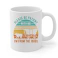 PLEASE BE PATIENT I'M FROM THE 1900s Vintage 1900s 90s Premium Tri-Blend Graphic Print Coffee Mug