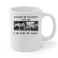 Please Be Patient With Me I'm From The 1900s Vintage Drowing Graphic Print Coffee Mug